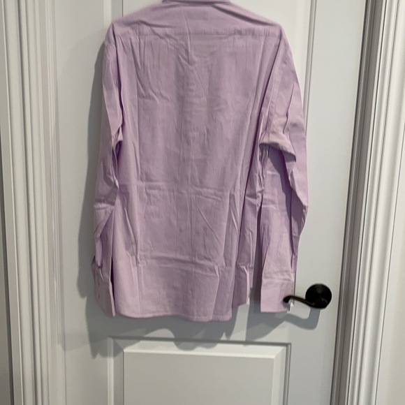 Men dress shirt light purple. Size 16 neck sleeve 34/35 - Picture 4 of 6